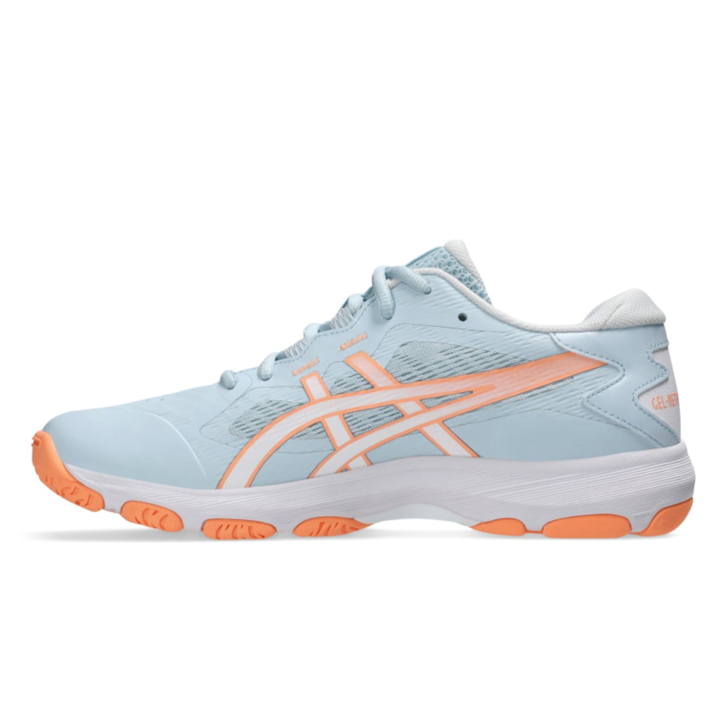 ASICS SHOE G-NETBURNER ACADEMY 9 WN CORAL/GREY (AW24)