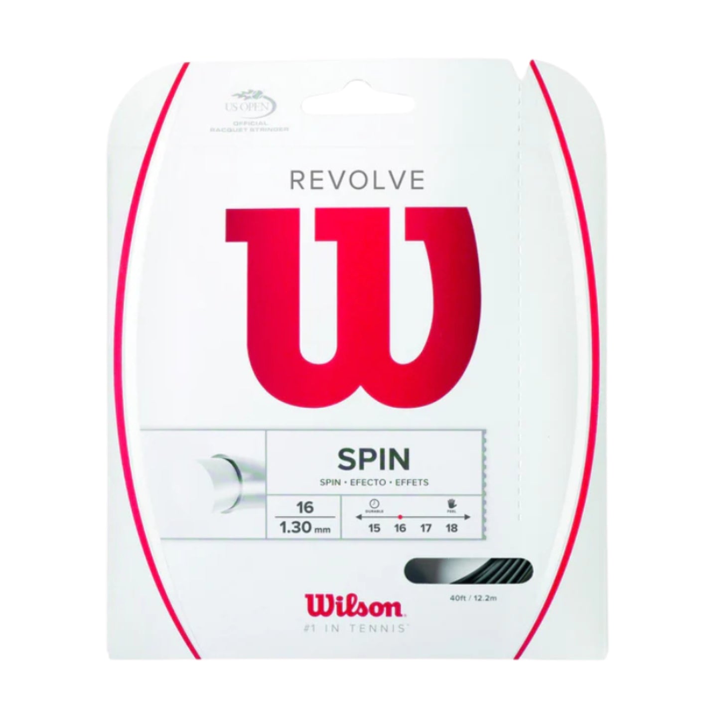 WILSON STRING REVOLVE SPIN 16G 1.30MM SET
