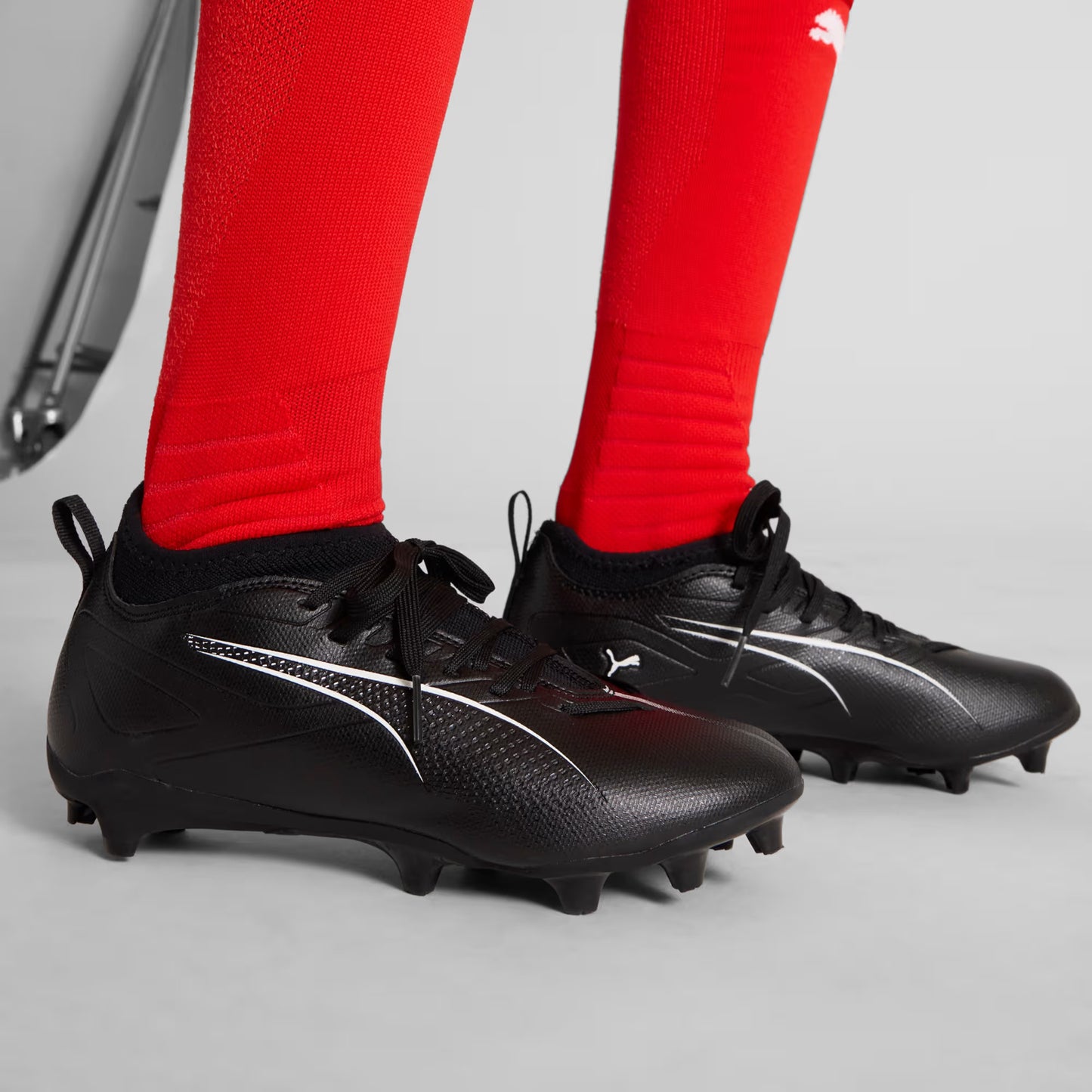 PUMA BOOT ULTRA 5 MATCH JNR FG/AG BLACK (SS25)