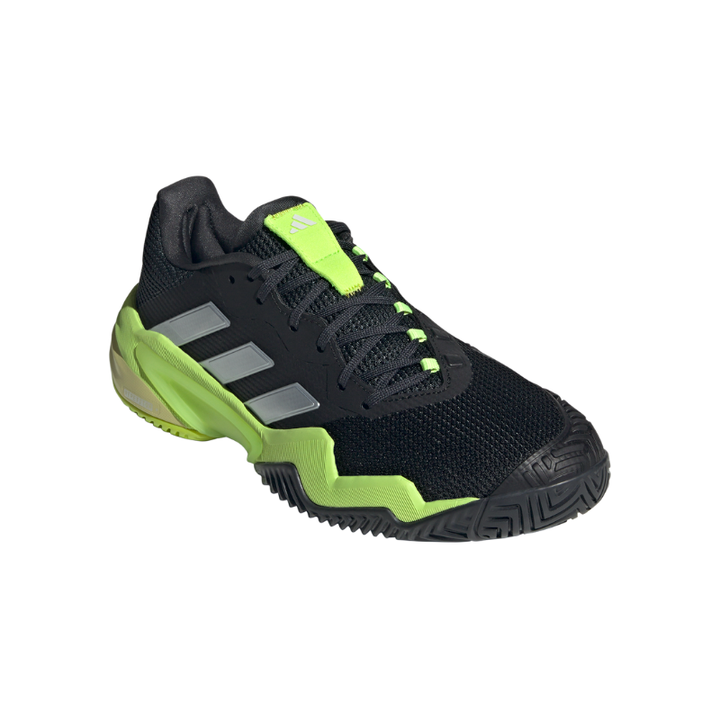 ADIDAS SHOE BARRICADE 13 MN BLACK/LUCID LEMON (SS25)