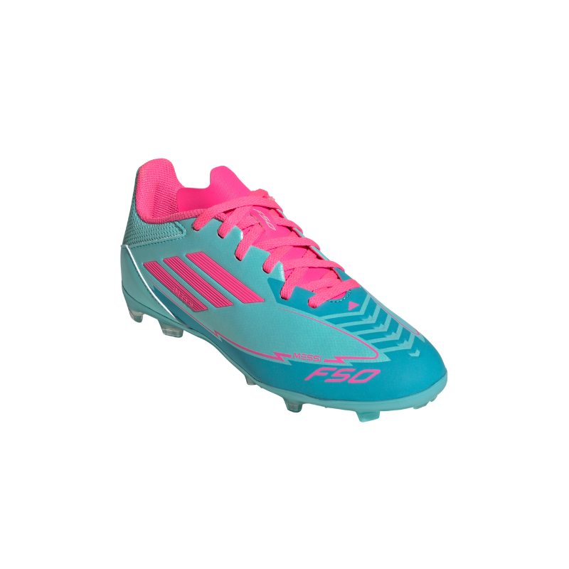 ADIDAS BOOT F50 LEAGUE MESSI JNR AQUA/PINK (SS25)