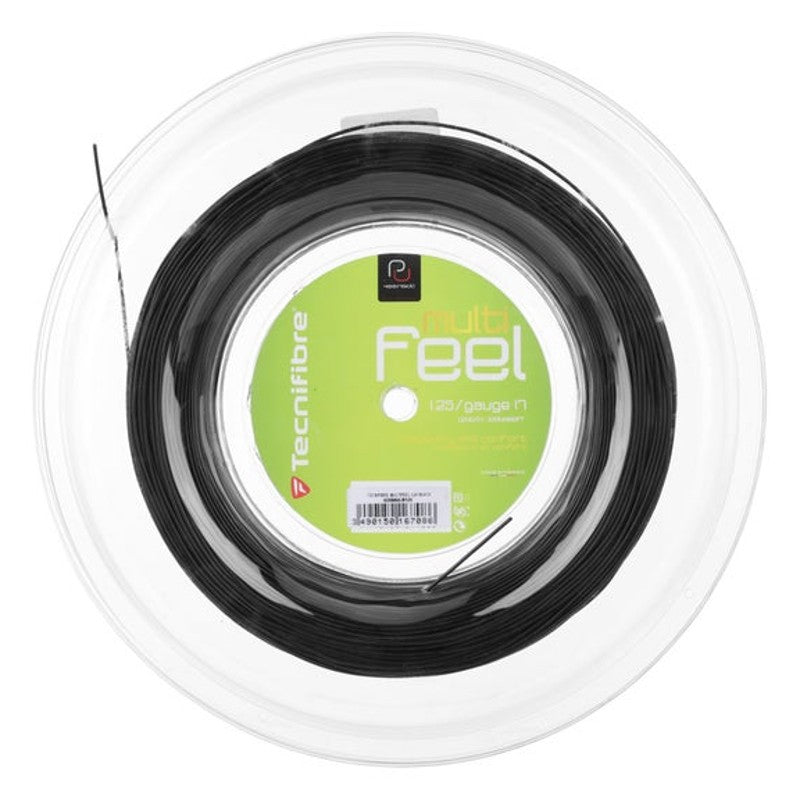 TECNIFIBRE STRING MULTI FEEL 1.25MM 17G BLK (TBD) REEL