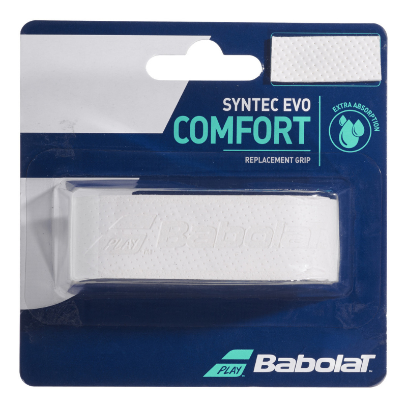 BABOLAT GRIP REPLACEMENT SYNTEC EVO COMFORT WHITE