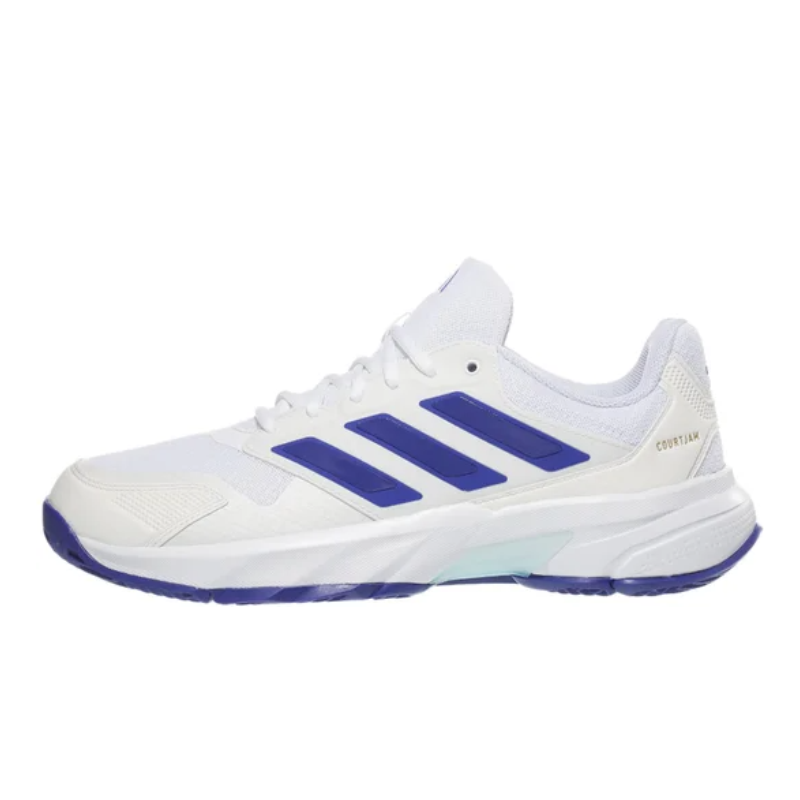 ADIDAS SHOE COURTJAM CONTROL 3 MN WHITE/BLUE (AW24)