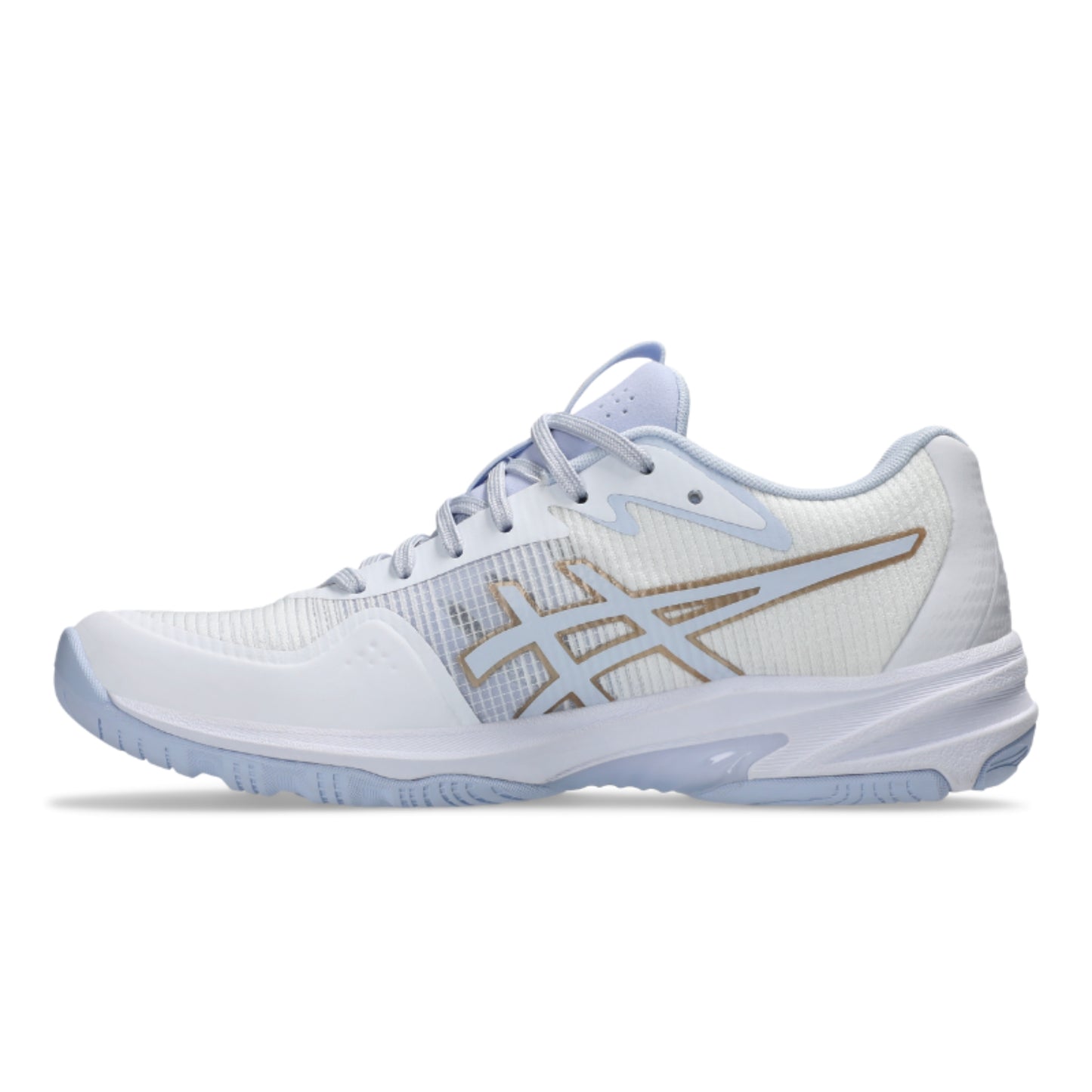 ASICS SHOE NETBURNER PROFESSIONAL FF 4 WN WHITE/BLUE FADE (AW25)