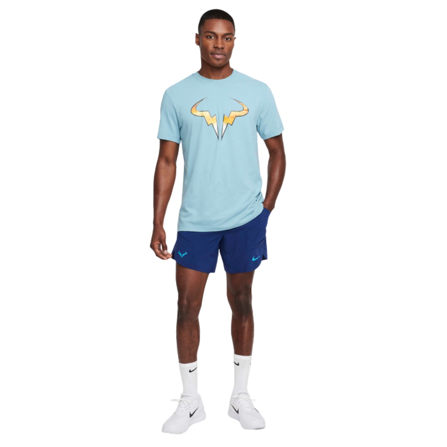 NIKE SHIRT TEE RAFA MN TURQUOISE (AW25)