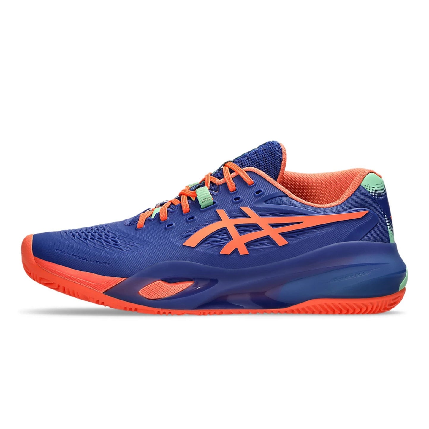 ASICS SHOE G-RESOLUTION X PADEL MN DARK COBALT/VIVID CORAL (AW25)