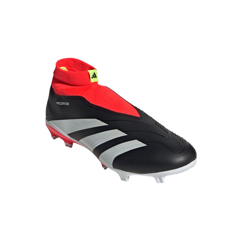 ADIDAS BOOT PREDATOR LEAGUE LACELESS FG CORE BLACK/SOLAR RED (SS24)