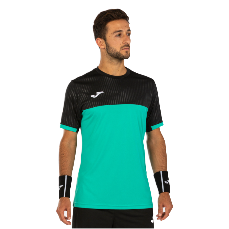 JOMA SHIRT TEE MONTREAL MN TEAL/BLACK (AW24)