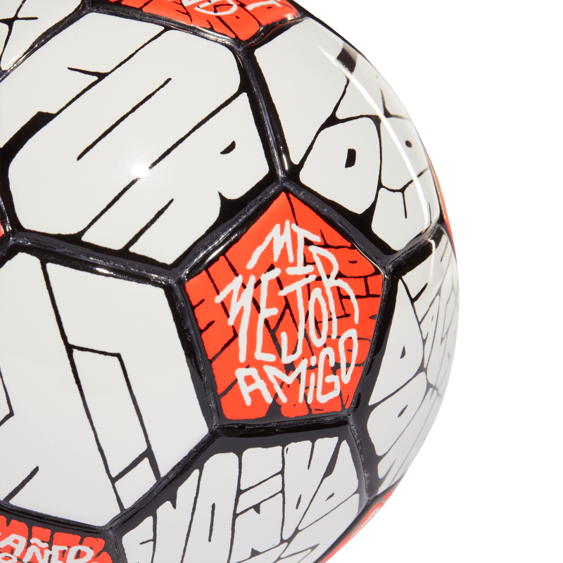 ADIDAS BALL SOCCER MESSI MINI WHT/ORG (AW22)