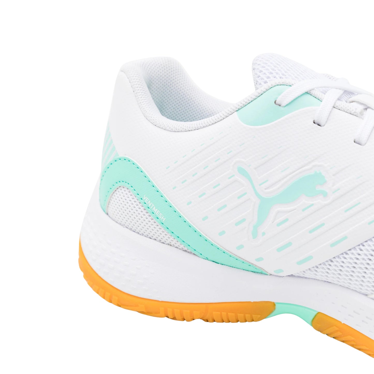 PUMA SHOE INDOOR SOLARFLASH III WN WHITE/PEPPERMINT (AW24)