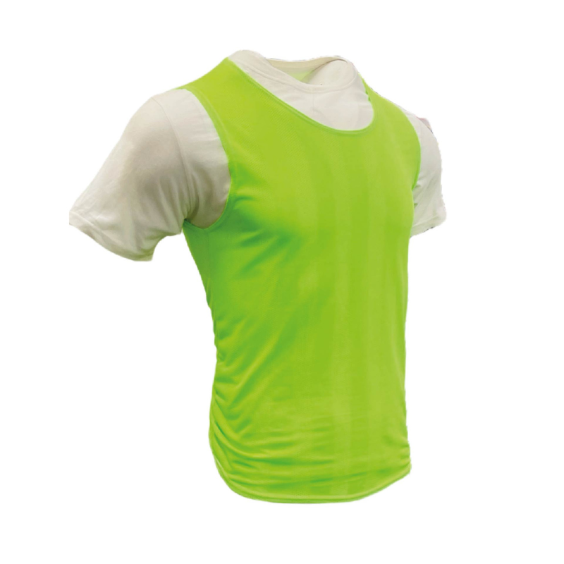 CHS VEST MESH JNR FLU GRN (10)