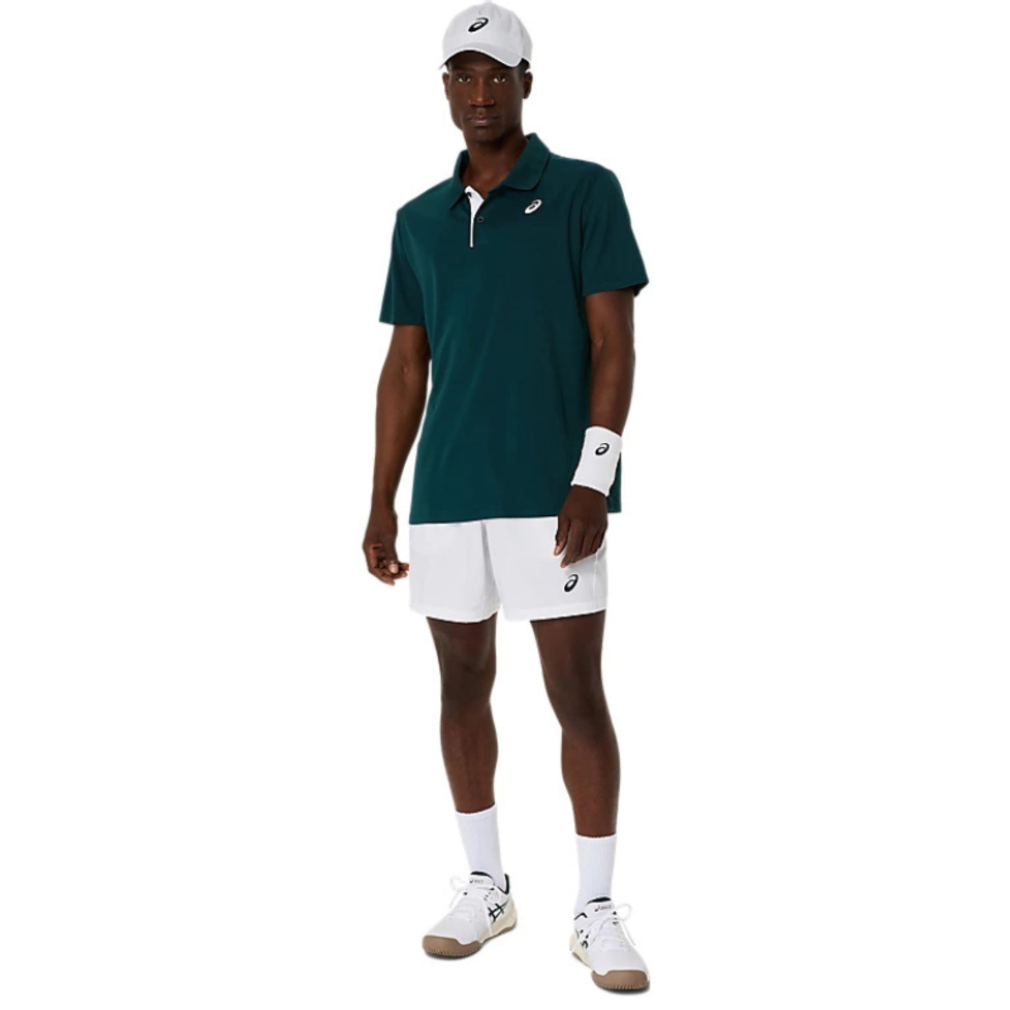 ASICS SHIRT POLO COURT MN SAXON GREEN (SS25)