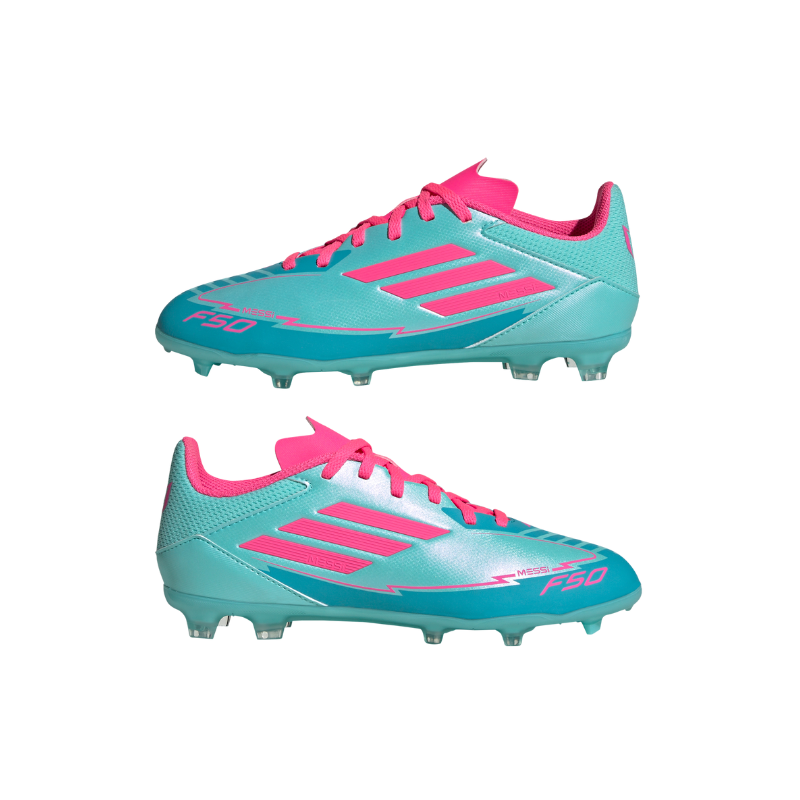 ADIDAS BOOT F50 LEAGUE MESSI JNR AQUA/PINK (SS25)