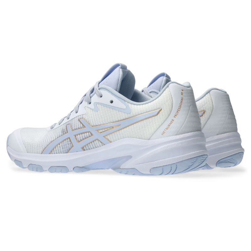 ASICS SHOE NETBURNER PROFESSIONAL FF 4 WN WHITE/BLUE FADE (AW25)