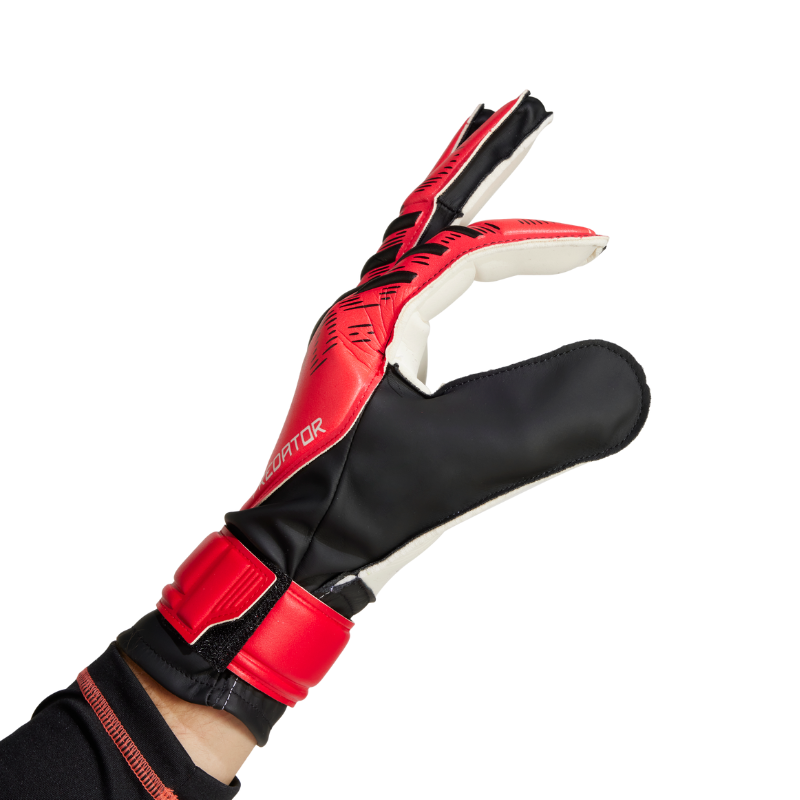 ADIDAS GLOVE SOCCER GOALKEEPER TRAINING PREDATOR LUCID RED/BLACK (SS25)