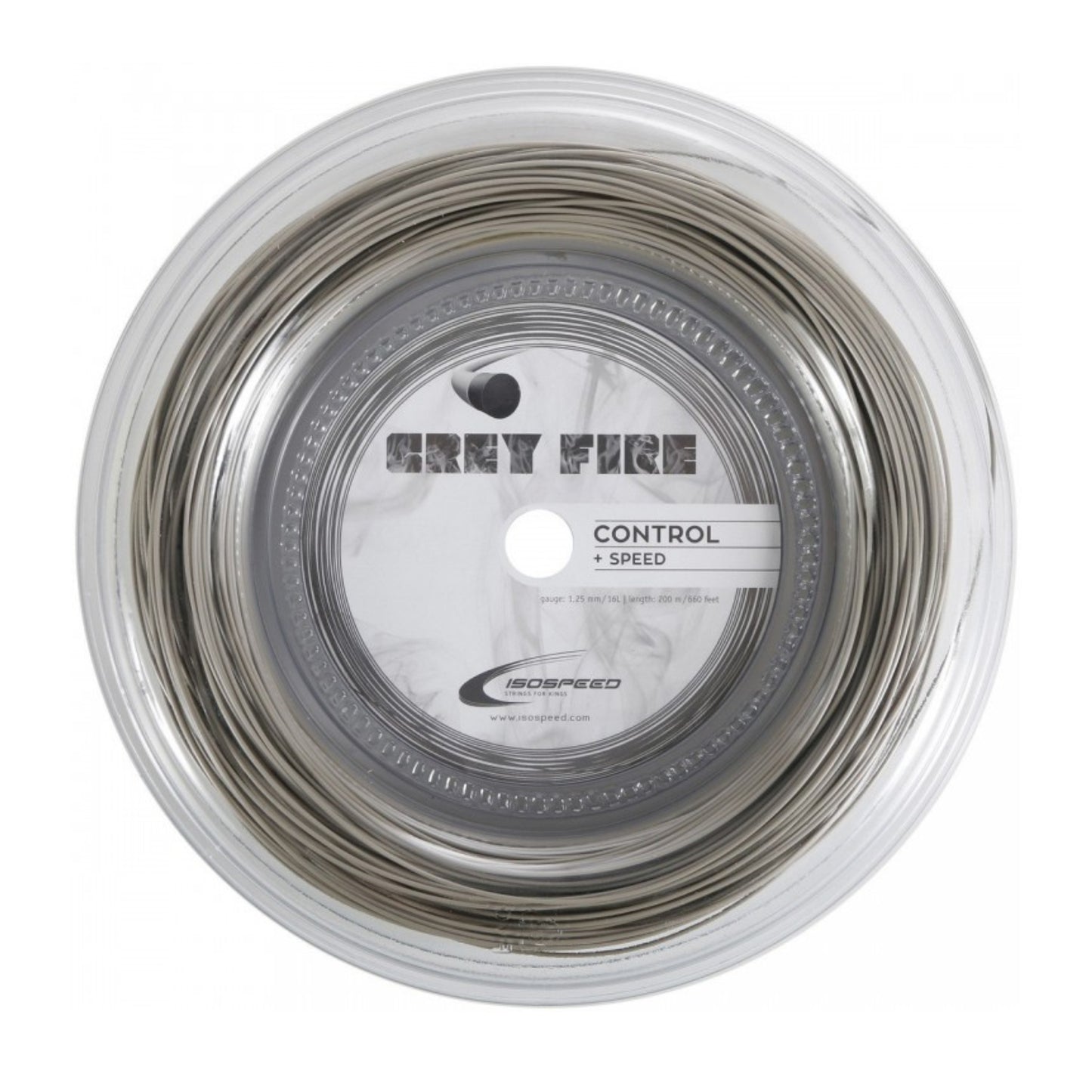 ISOSPEED STRING GREY FIRE 16 1.30MM REEL