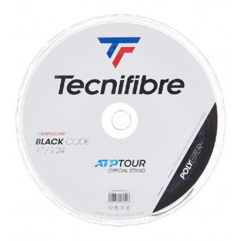 TECNIFIBRE STRING BLACK CODE 1.24MM 17G BLK REEL