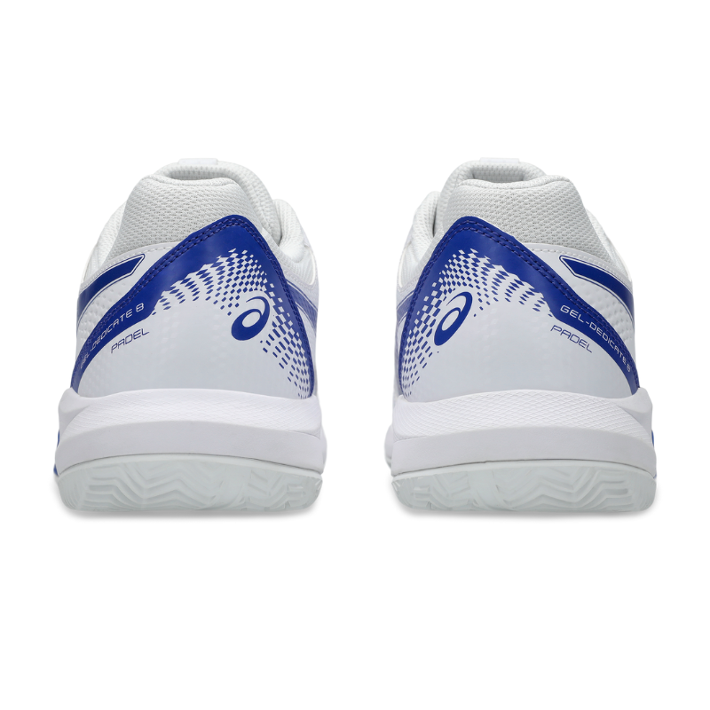 ASICS SHOE G-DEDICATE 8 PADEL MN WHITE/DARK COBALT (AW25)