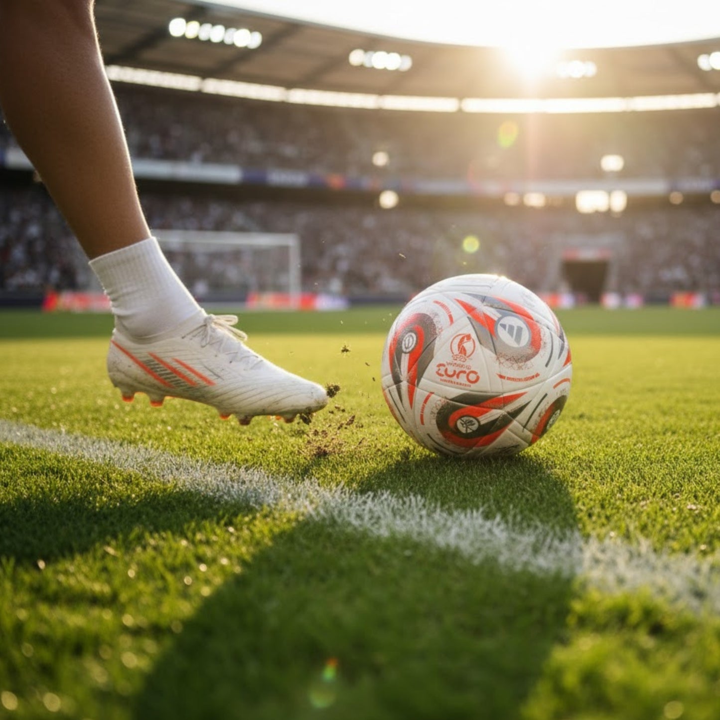 ADIDAS BALL SOCCER WOMENS EURO 25 LEAGUE FINAL WHITE/SILVER/LEMON (AW25)