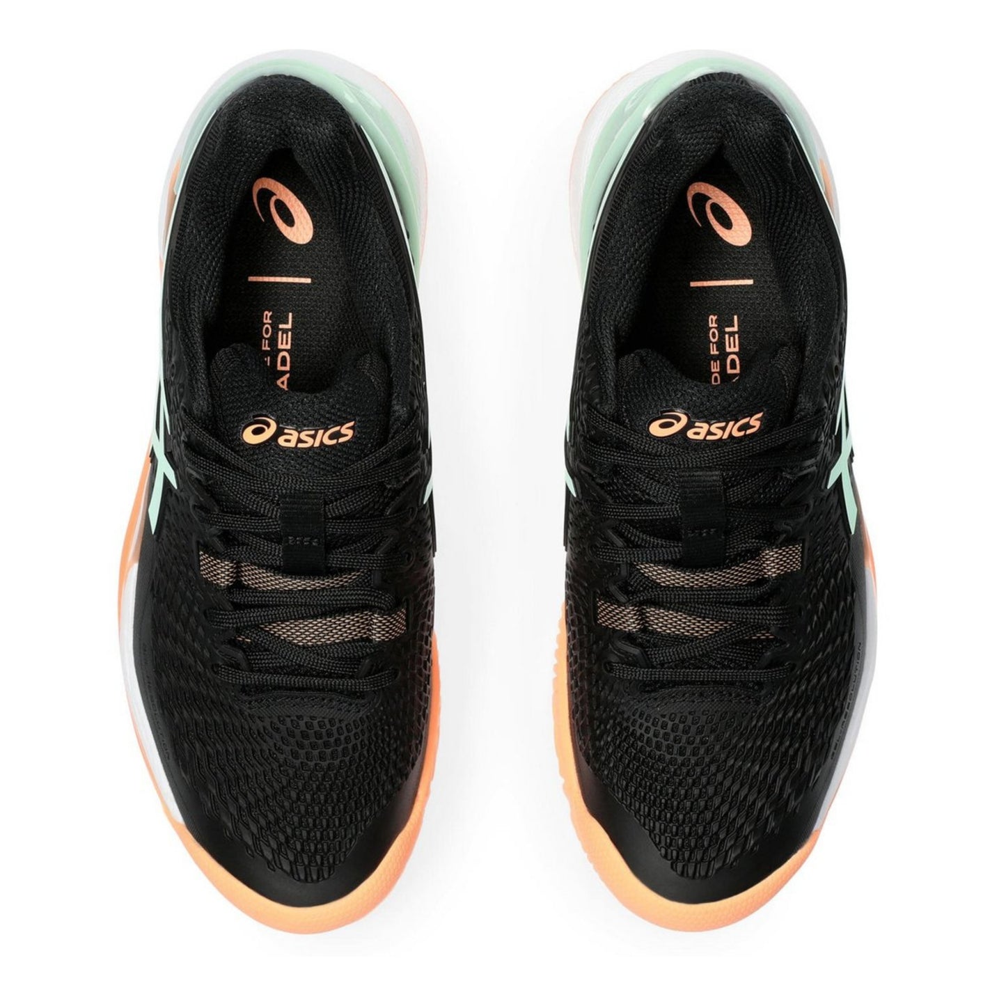 ASICS SHOE G-RESOLUTION 9 PADEL WN BLACK/MINT TINT (SS24) (TBD)