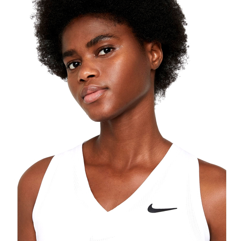 NIKE TANK COURT DRI FIT VICTORY WHT (HO22)