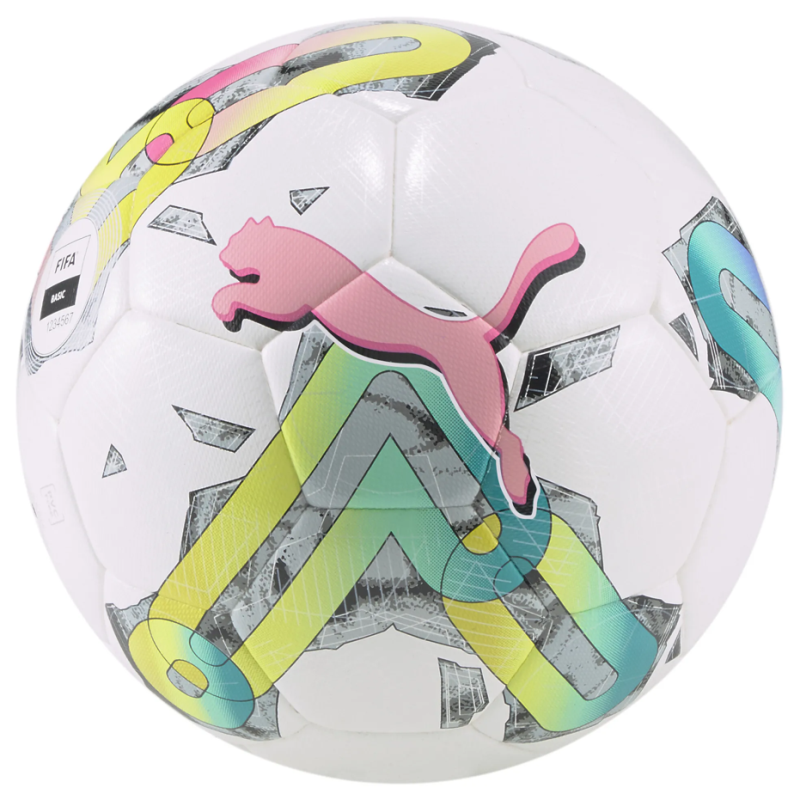 PUMA BALL SOCCER ORBITA 4 HYBRID FIFA BASIC WHITE/MULTI (SS24)