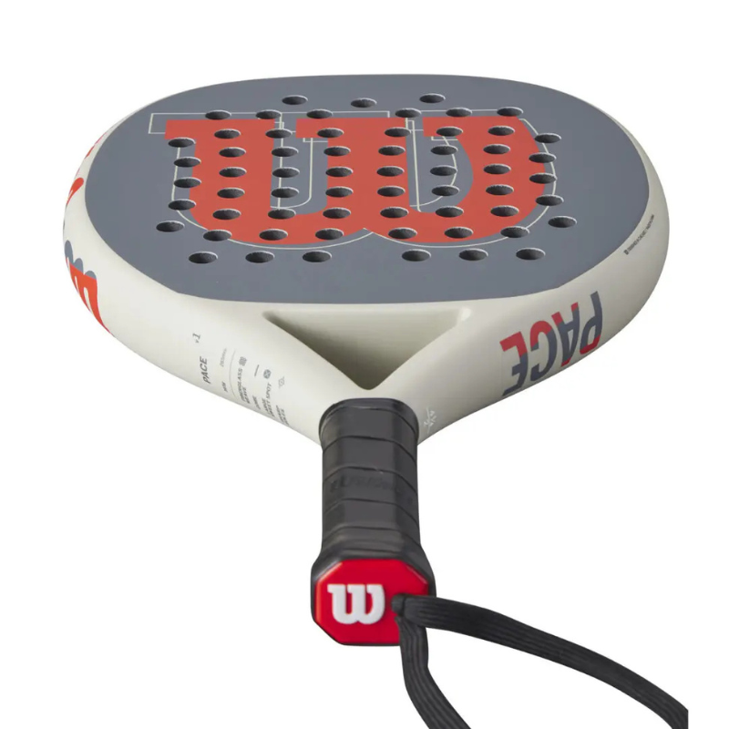 WILSON PADEL PACE V1 365G RED/GREY