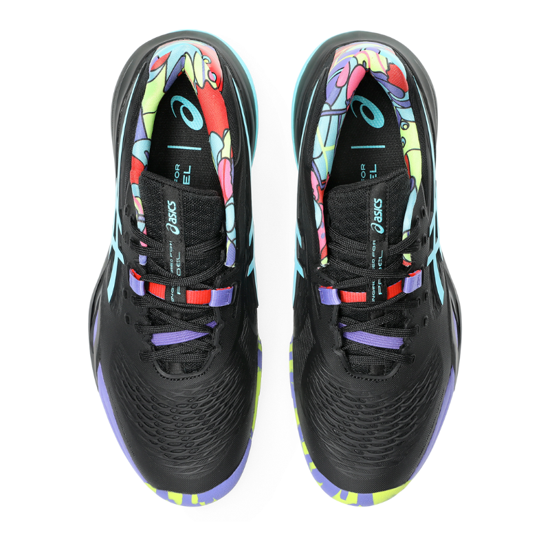 ASICS SHOE G-RESOLUTION X PADEL LIMITED EDITION MN BLACK/ENERGY AQUA (SS25)