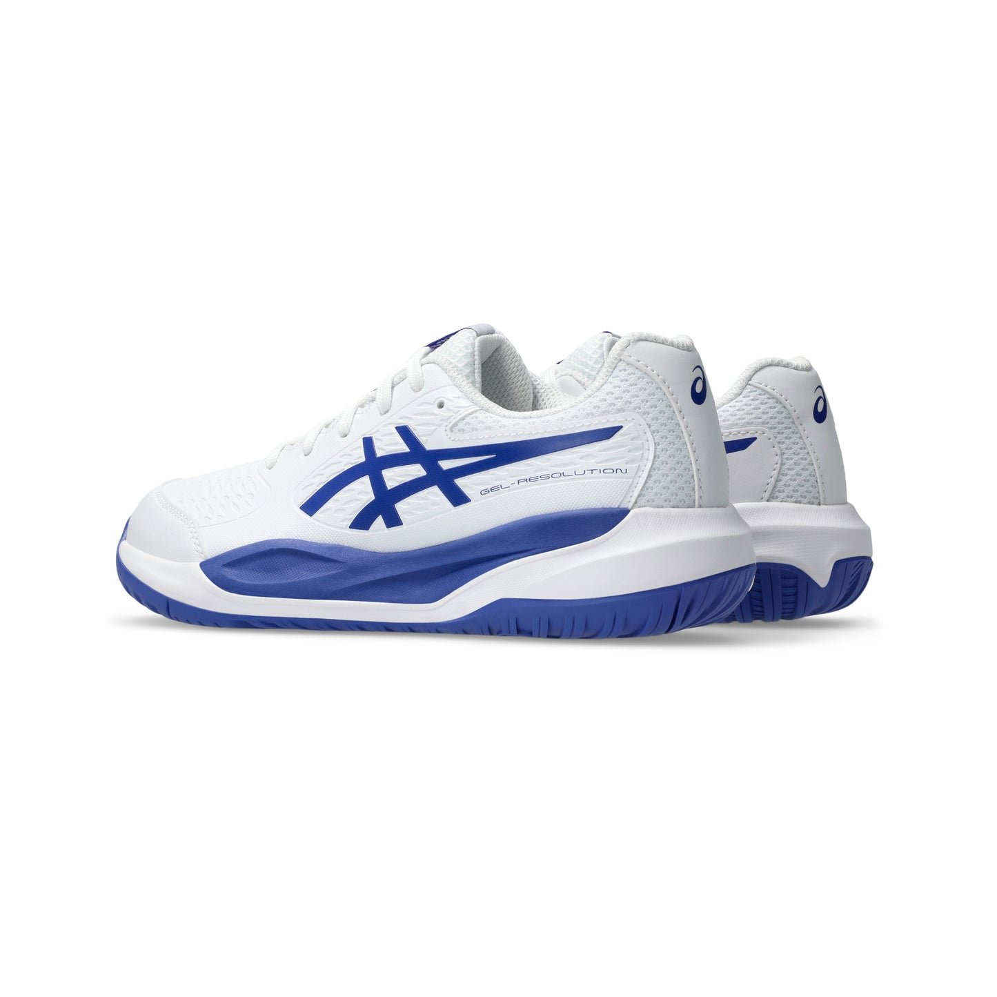 ASICS SHOE G-RESOLUTION X KID WHITE/DARK COBALT (AW25)