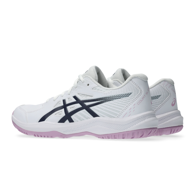 ASICS SHOE COURT SLIDE 4 WN WHITE/INDIGO FOG (SS25)