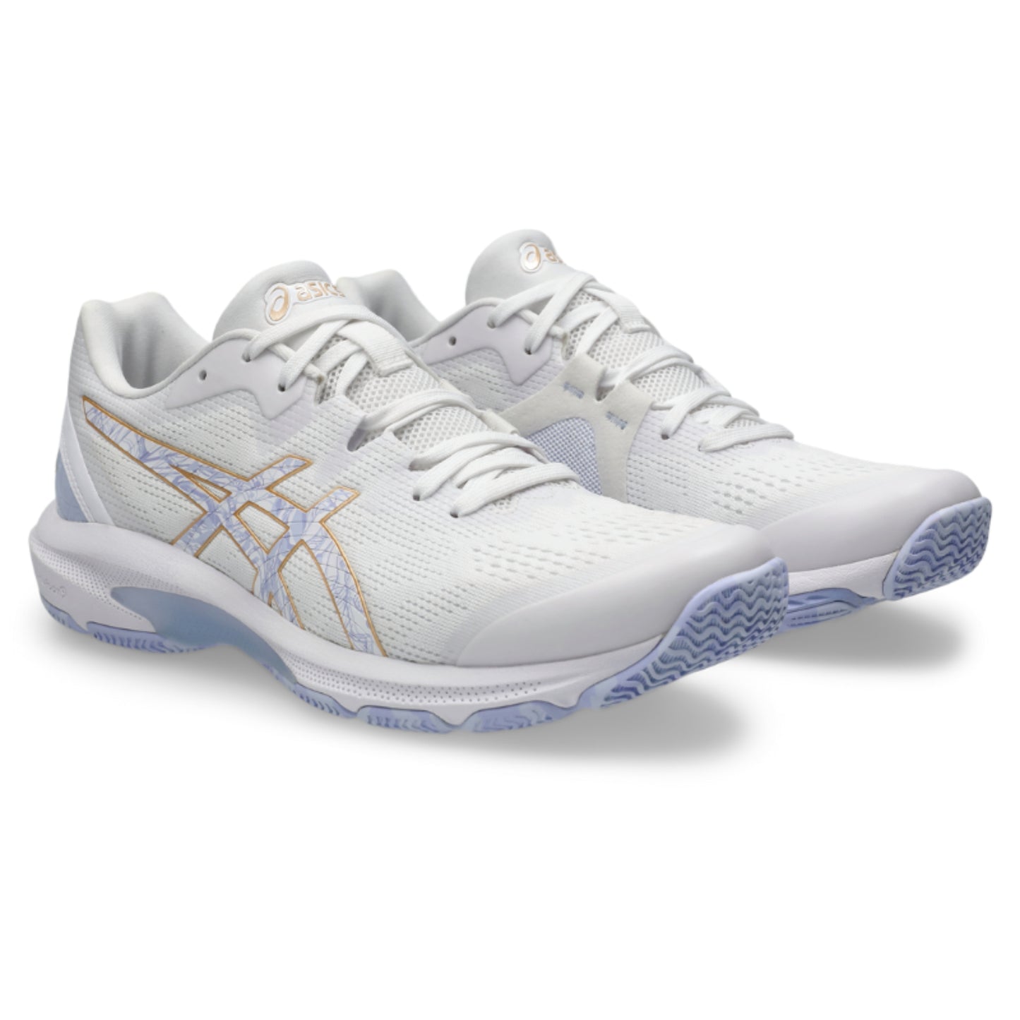 ASICS SHOE NETBURNER SHIELD FF WN WHITE/BLUE FADE (AW25)