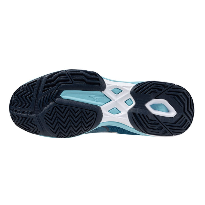 MIZUNO SHOE WAVE EXCEED LIGHT 2 AC MN MOROCCAN BLUE/WHITE (SS24)