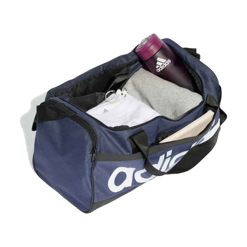 ADIDAS BAG DUFFLE LINEAR SMALL NAVY/BLACK (SS24)