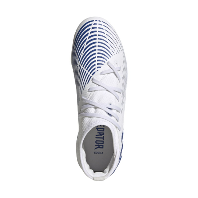 ADIDAS BOOT KID PREDATOR EDGE.3 FG WHT/BLU (SS22)