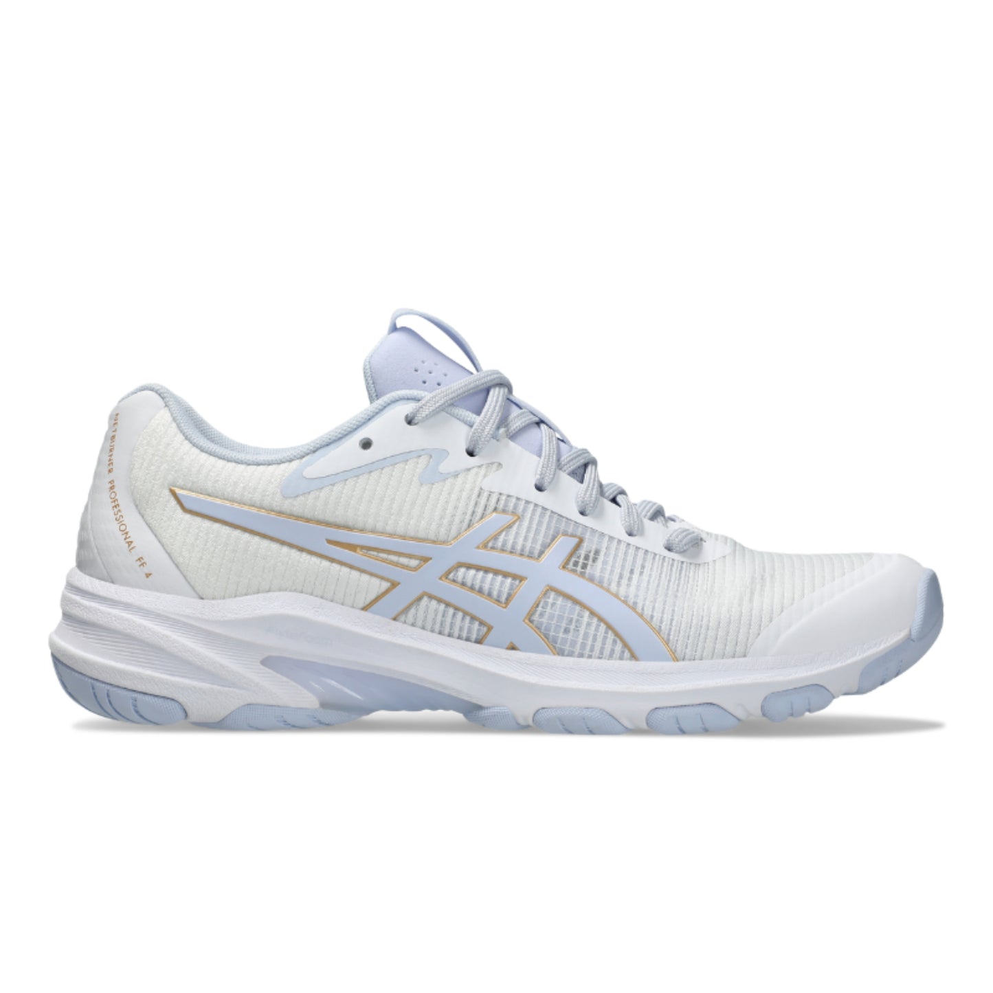 ASICS SHOE NETBURNER PROFESSIONAL FF 4 WN WHITE/BLUE FADE (AW25)