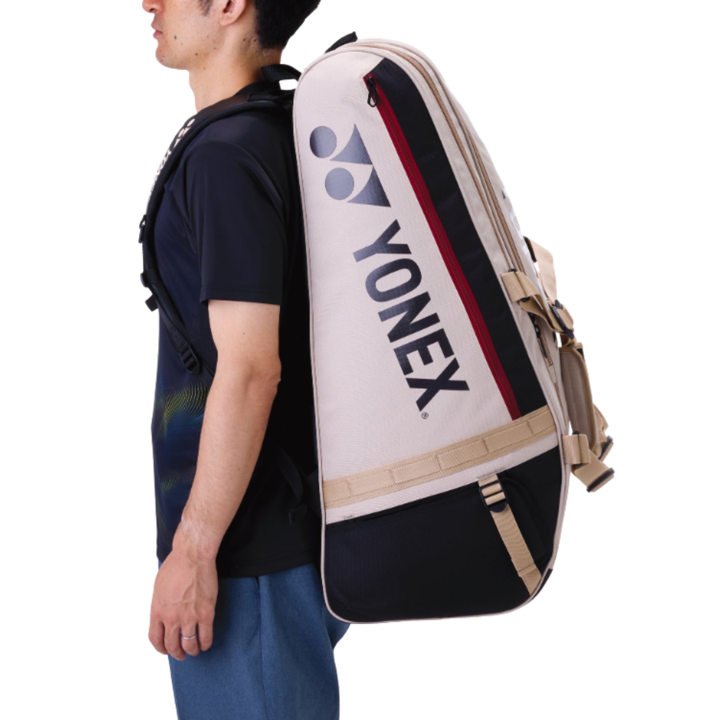 YONEX BAG GEARLOGIC 9R (72629) BEIGE