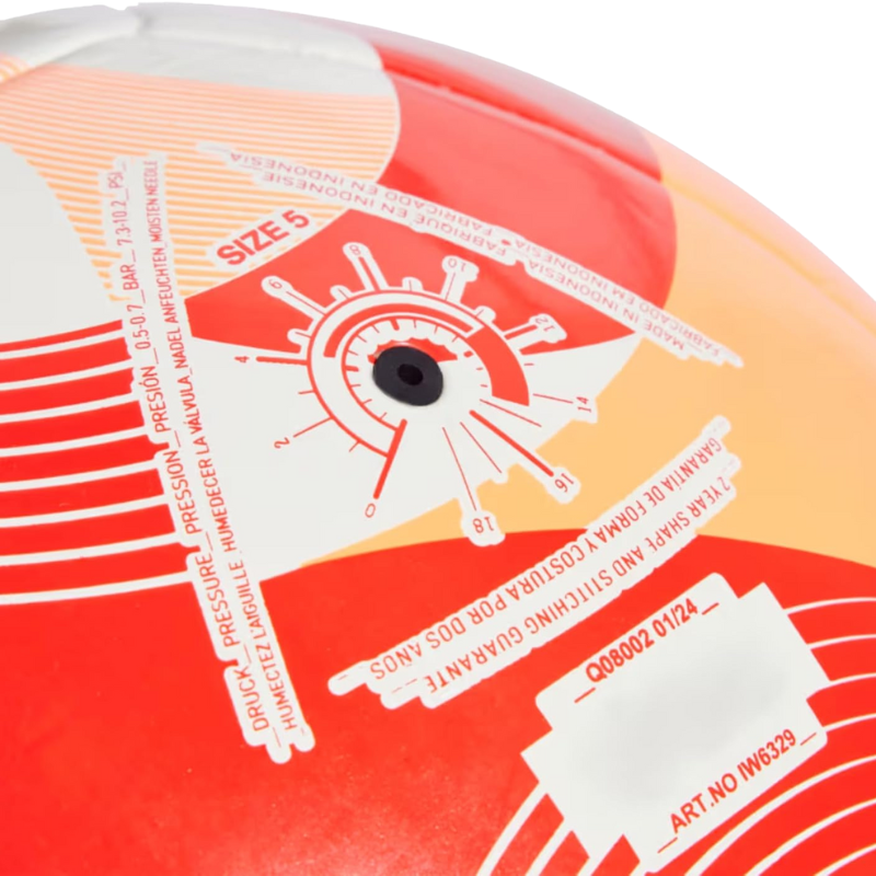 ADIDAS BALL SOCCER OLYMPICS CLUB ILE-DE-FOOT 2024 SOLAR RED (AW24)