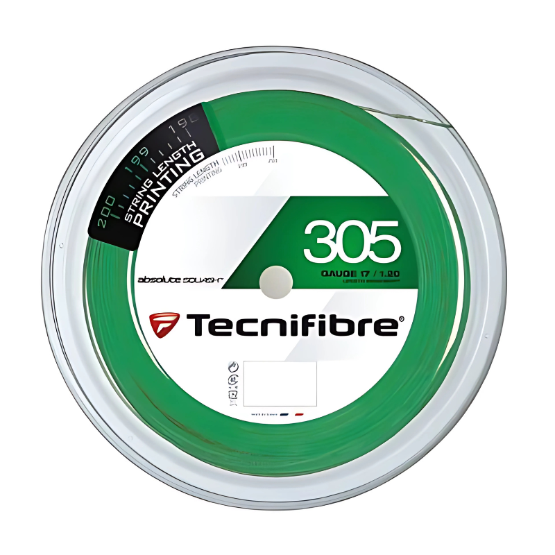 TECNIFIBRE STRING SQ 305 17G 1.20MM GRN REEL (TBD)
