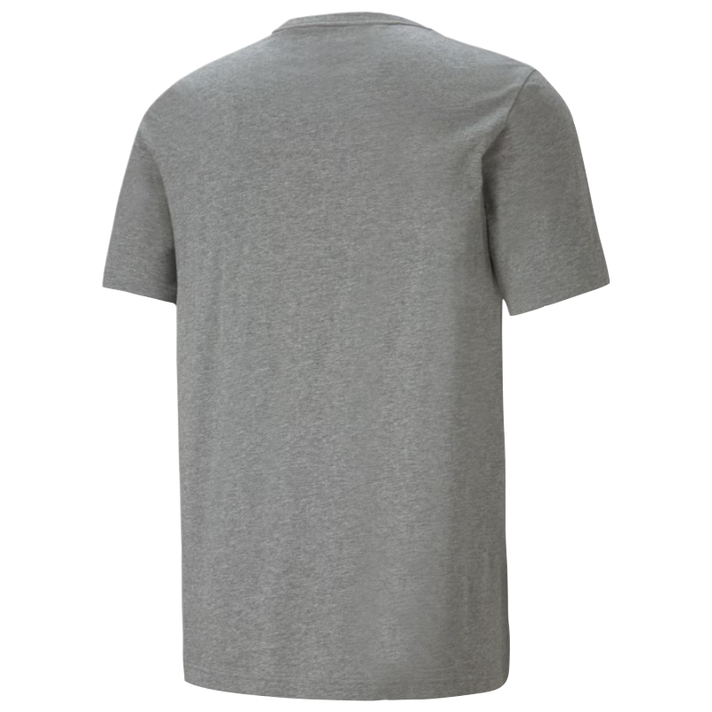 PUMA SHIRT TEE ESS LOGO GRAY HEATHER (AW24)