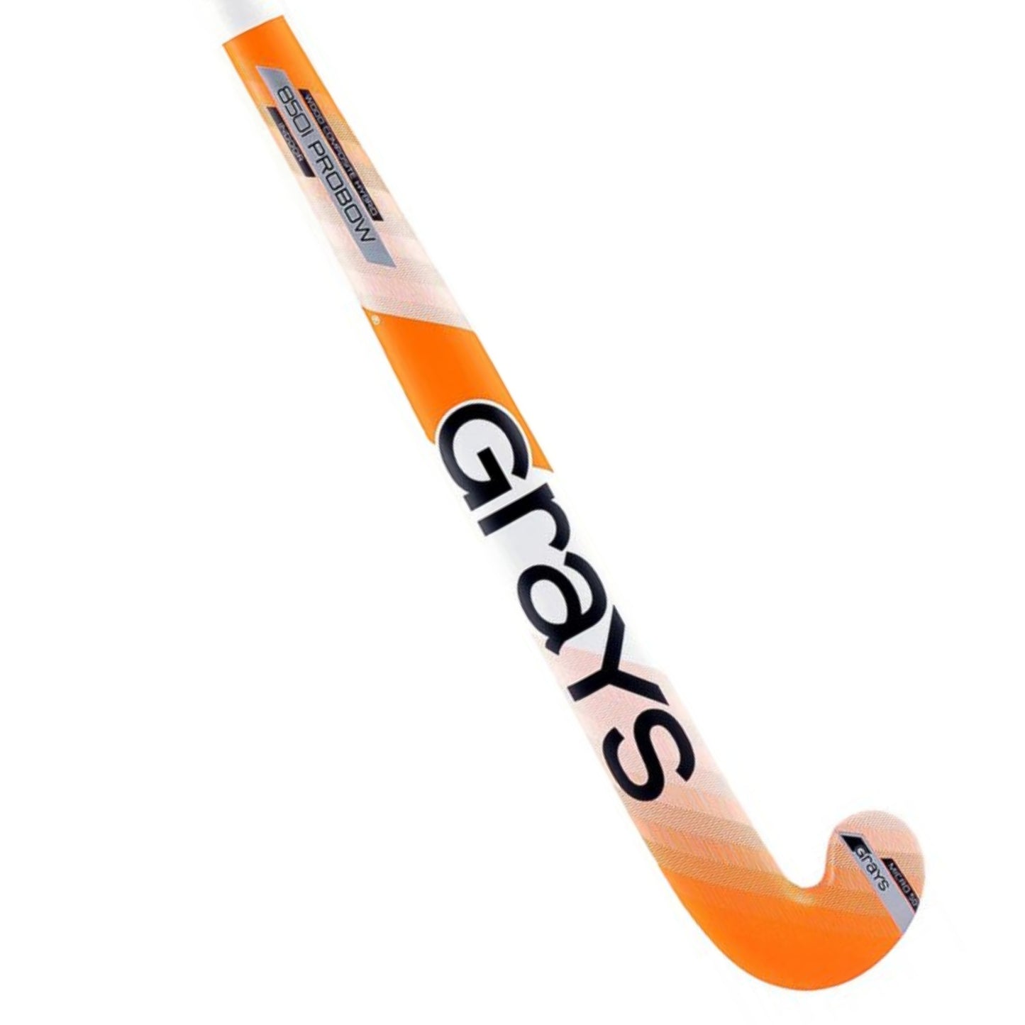 GRAYS HOCKEY STICK INDOOR 850i PROBOW WHT/ORG