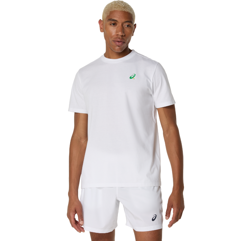 ASICS SHIRT TEE COURT GRAPHIC MN WHITE (SS25)