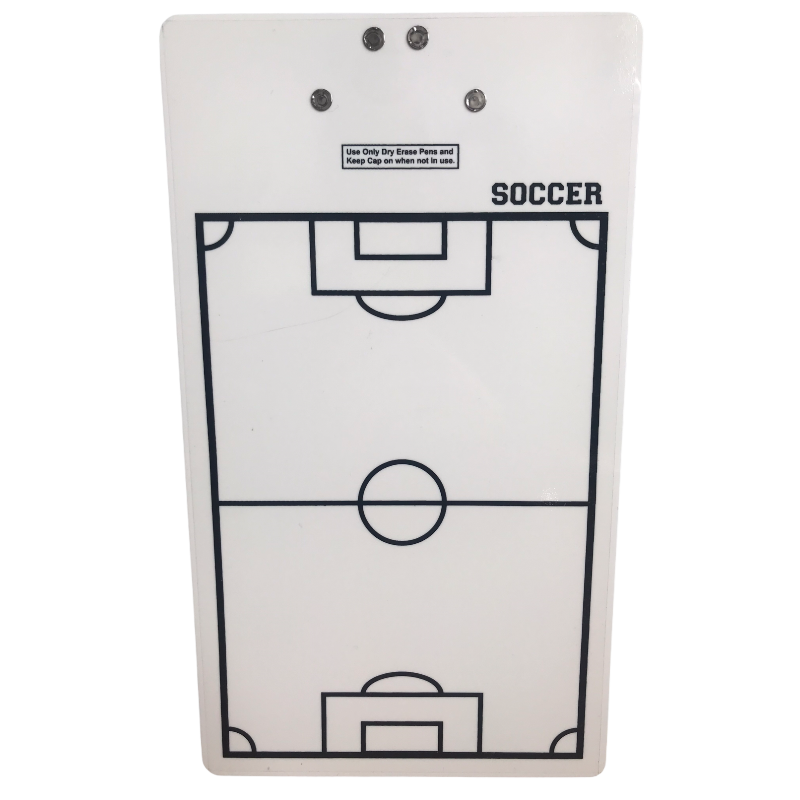 DIR CLIPBOARD SOCCER COACHES + MARKER WHT (TBD)