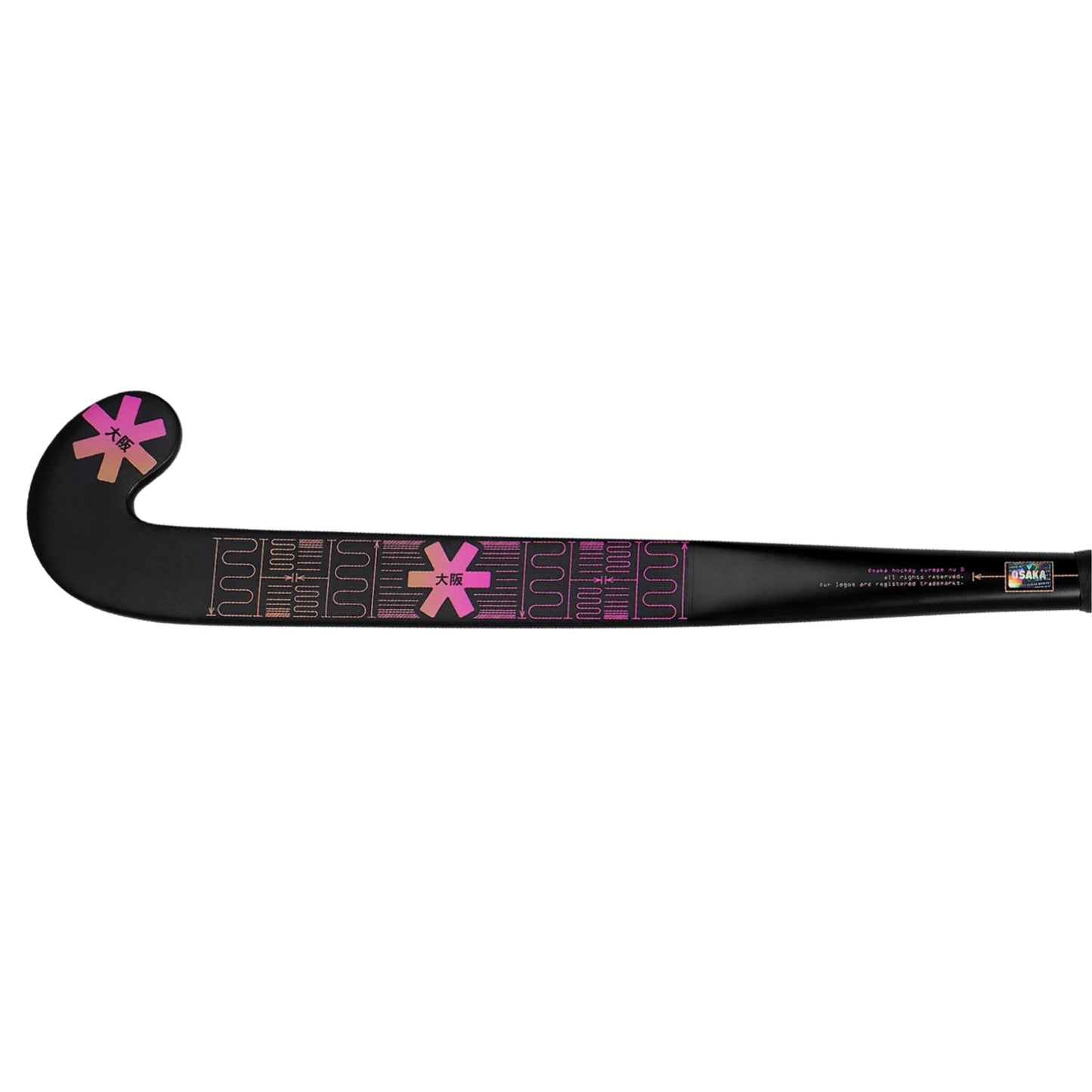 OSAKA HOCKEY STICK MID BOW 10 FANTASTIC PINK TRUE ORANGE 35