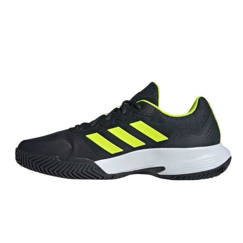 ADIDAS SHOE GAME COURT 2 MN BLACK/LUCID LEMON (SS25)