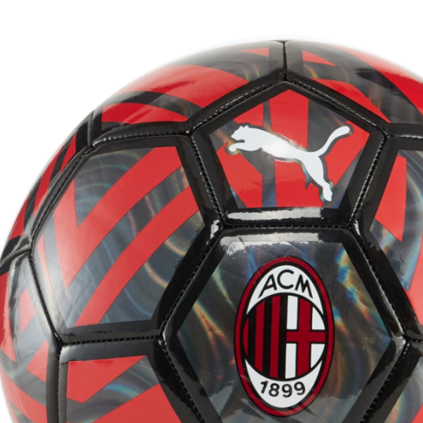 PUMA BALL SOCCER FAN AC MILAN BLACK/RED (SS24)