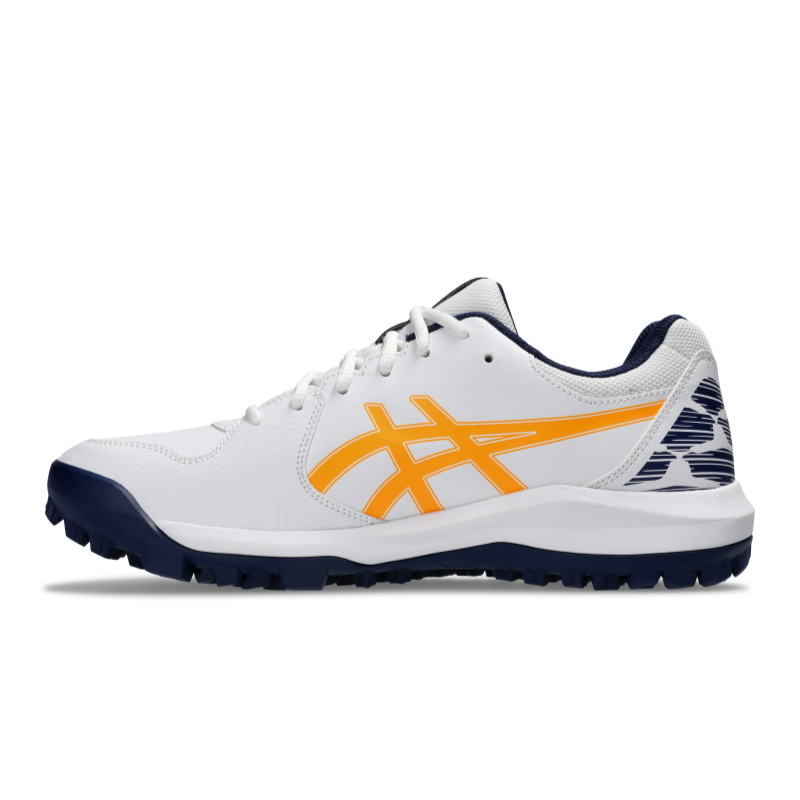 ASICS SHOE HOCKEY G-LETHAL FIELD 2 MN WHITE/STADIUM ORANGE (AW24)