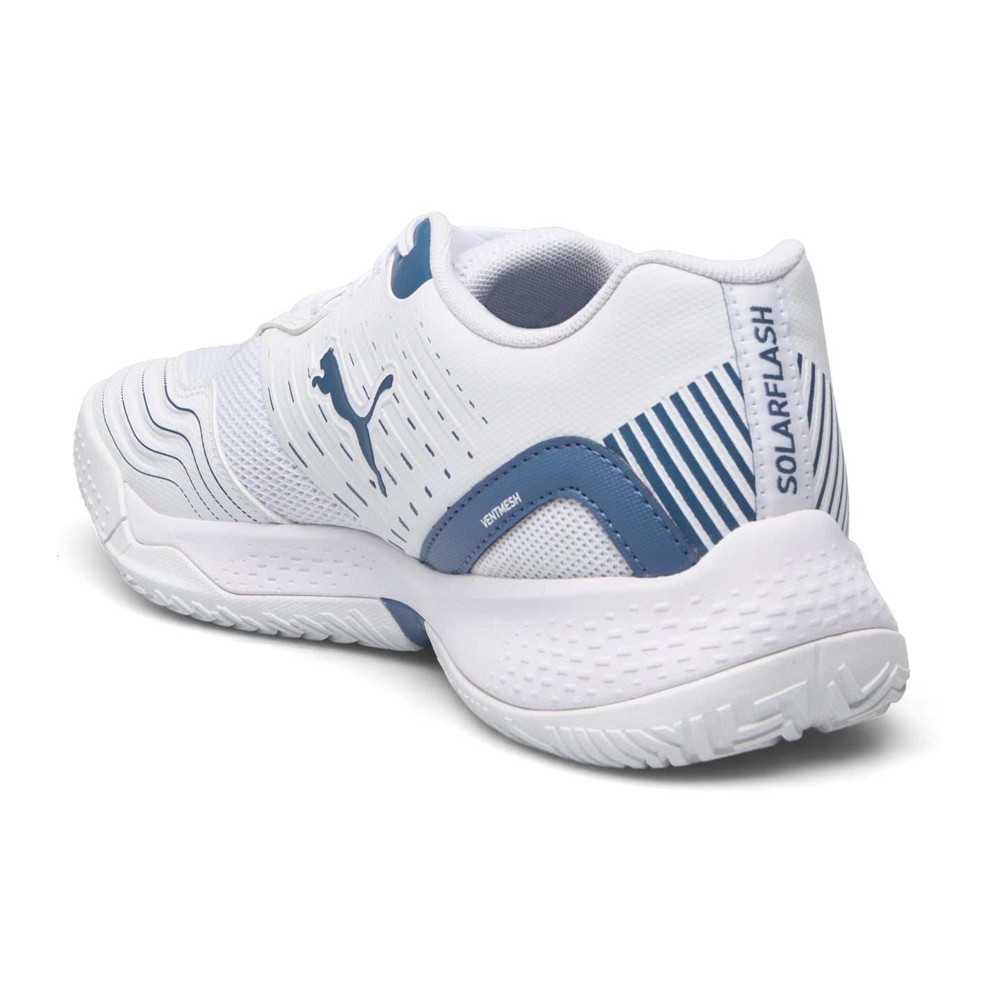 PUMA SHOE INDOOR SOLARFLASH III MN WHITE/HORIZON (AW24)