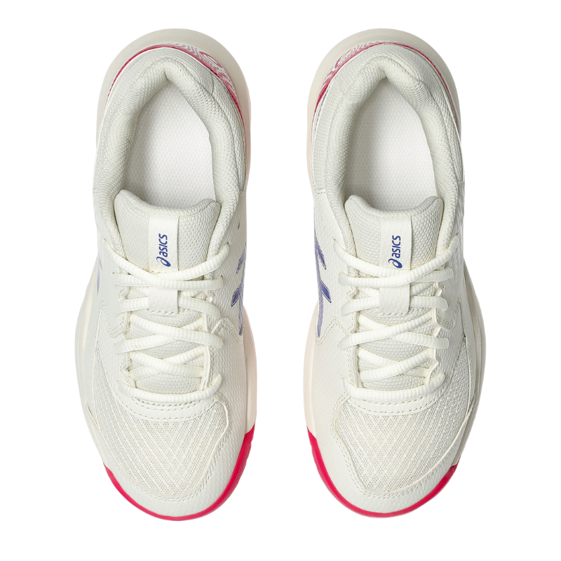 ASICS SHOE G-DEDICATE 8 KID CREAM/DARK COBALT (AW25)