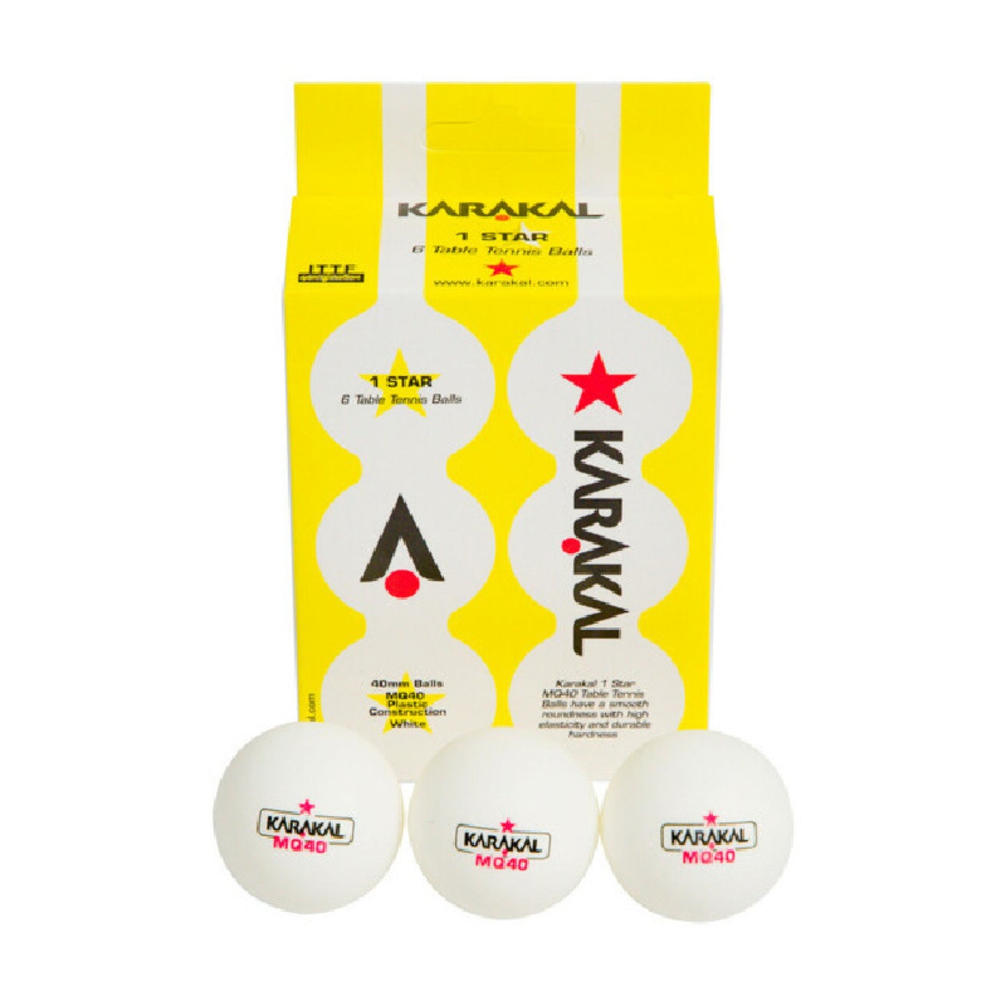 KARAKAL BALL TT 1 STAR WHT (6)